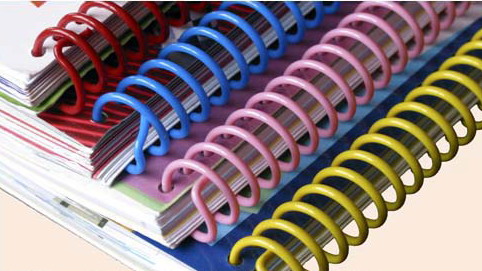 plastic-coil-binding bloknot